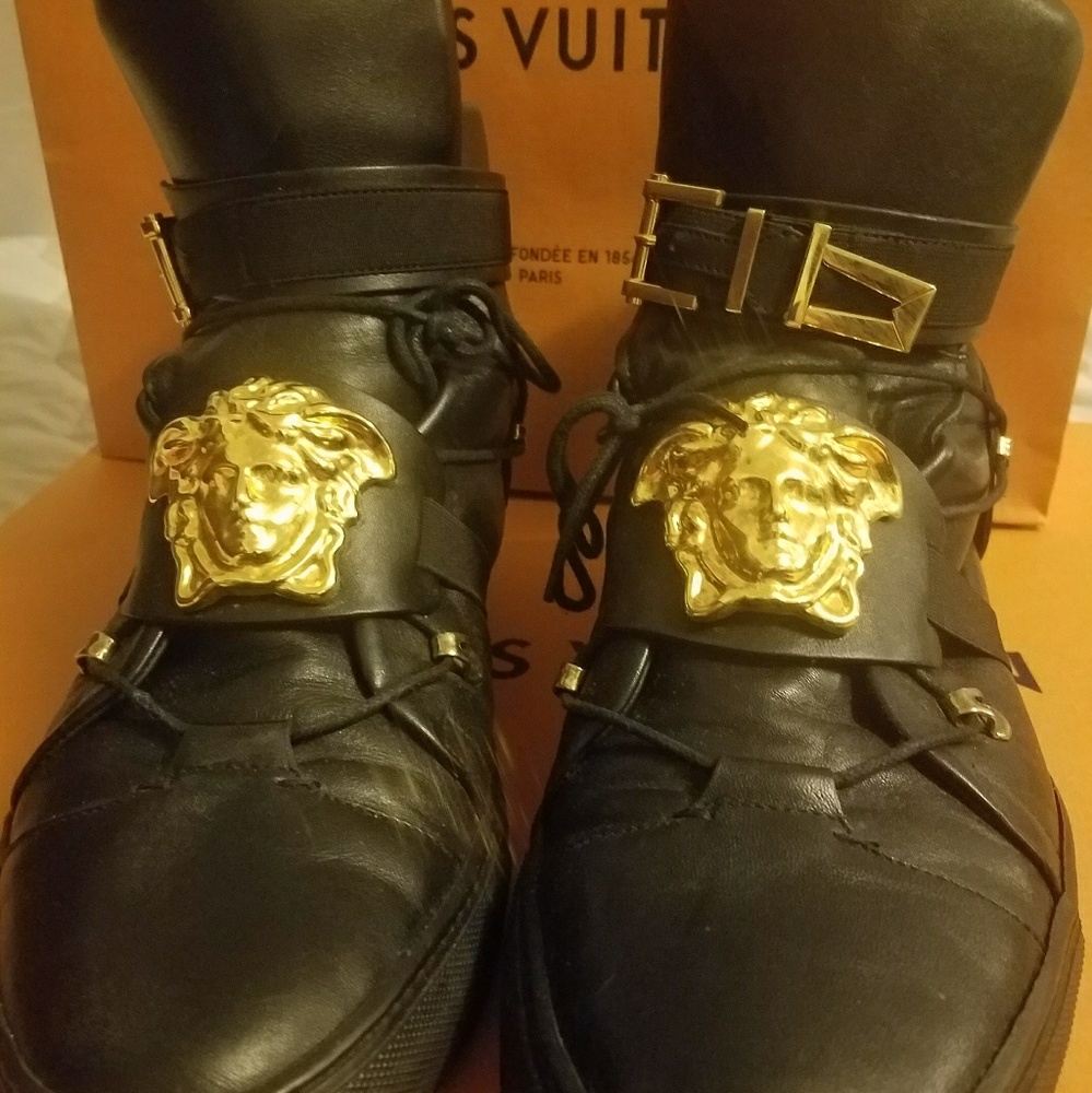 VERSACE men high tops